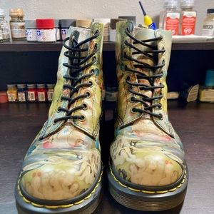 Hieronymus Bosch Garden of Heavenly Delights Dr Martens Boots